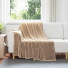 Fleece deken kameel 150 x 200 cm