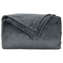 Gooi Deken Donkergrijs 130 x 150 cm Fleece