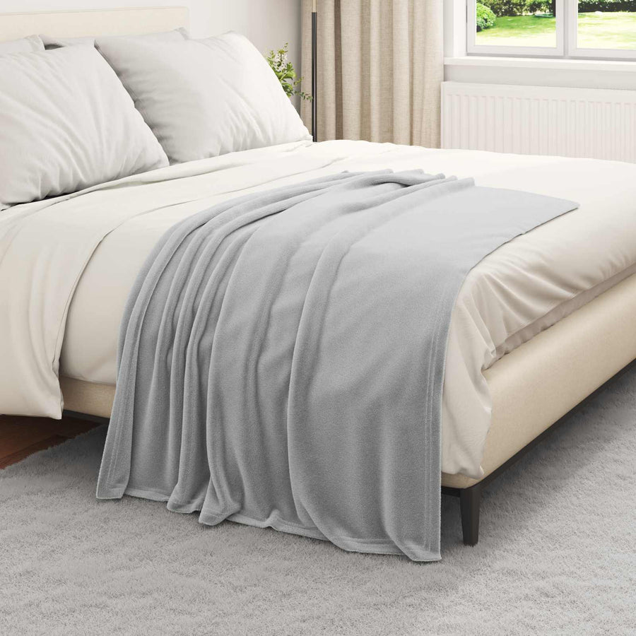 Gooi Deken Grijs 130 x 150 cm Fleece
