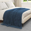 Gooi Deken Marineblauw 150 x 200 cm Fleece