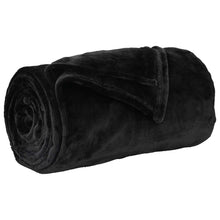 Gooi Deken Zwart 130 x 150 cm Fleece