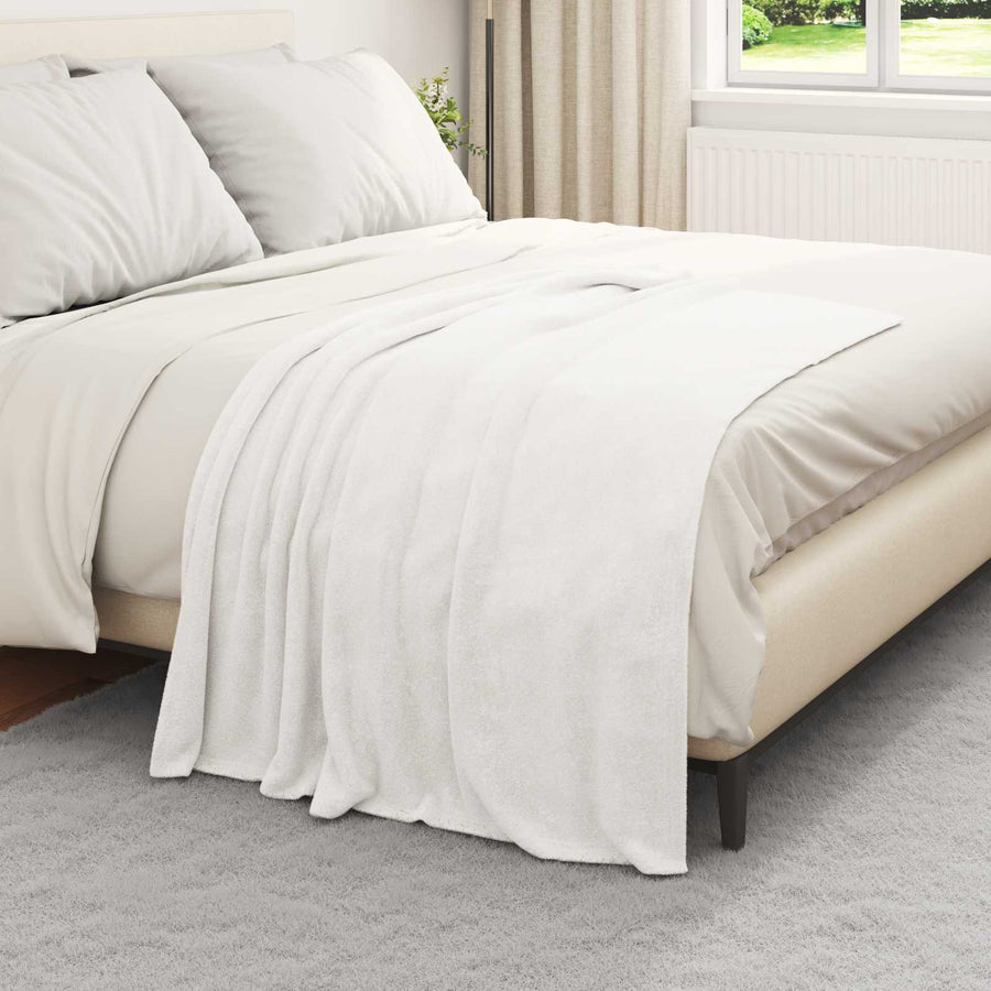 Gooi Deken Wit 130 x 150 cm Fleece
