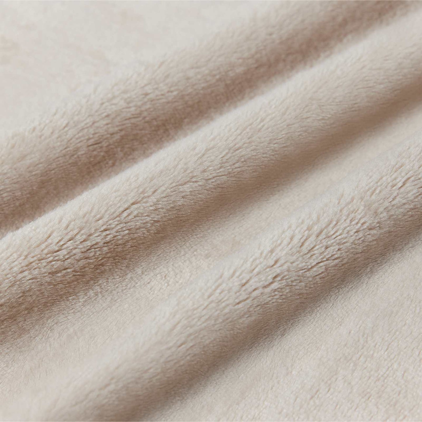 Kleden 6 stuks Beige 240 x 270 cm Fleece