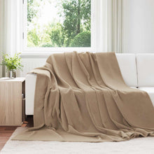 Kleden 6 stuks Kameel 240 x 270 cm Fleece