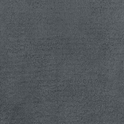 Kleden 6 stuks Donkergrijs 150 x 200 cm Fleece