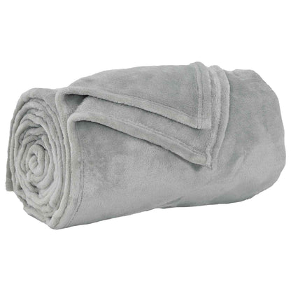 Kleden 6 stuks Grijs 240 x 270 cm Fleece