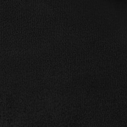 Kleden 6 stuks Zwart 150 x 200 cm Fleece