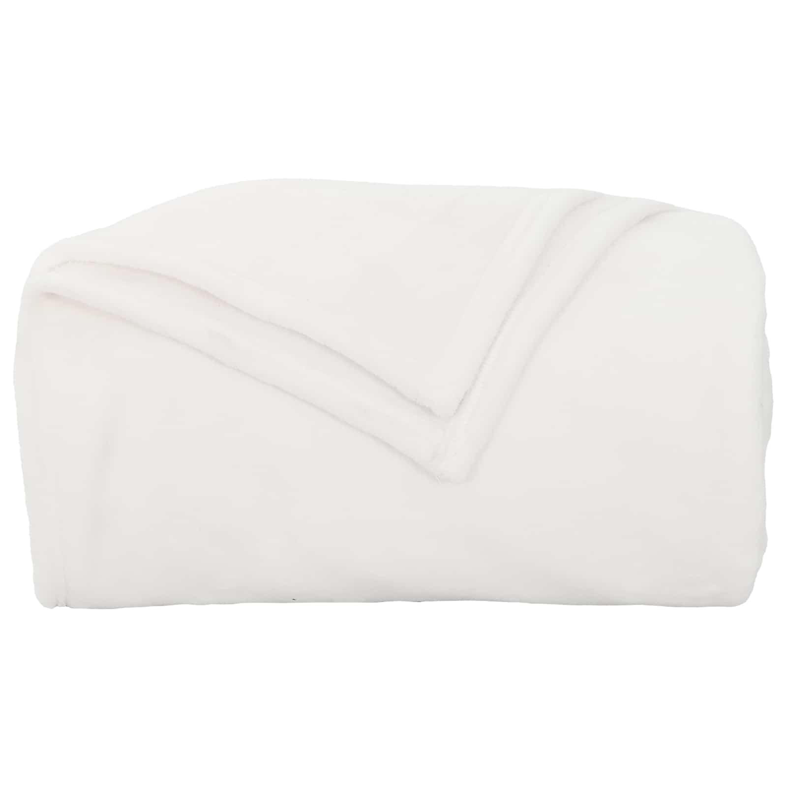 Kleden 6 stuks Wit 130 x 150 cm Fleece