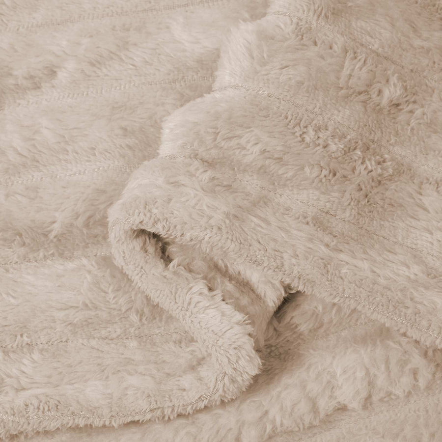 Gooi Deken Beige 150 x 130 cm Fleece