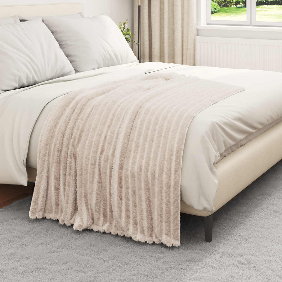 Gooi Deken Beige 150 x 130 cm Fleece