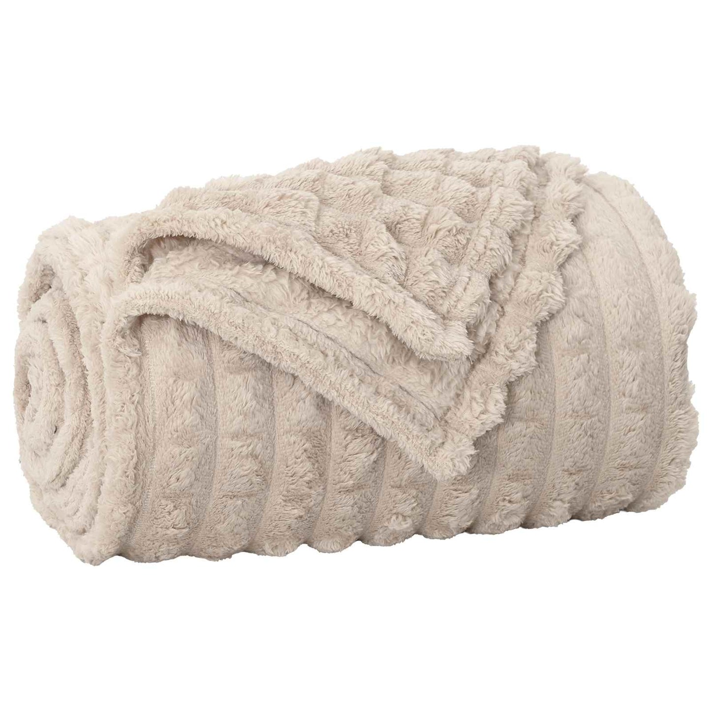 Gooi Deken Beige 200 x 150 cm Fleece
