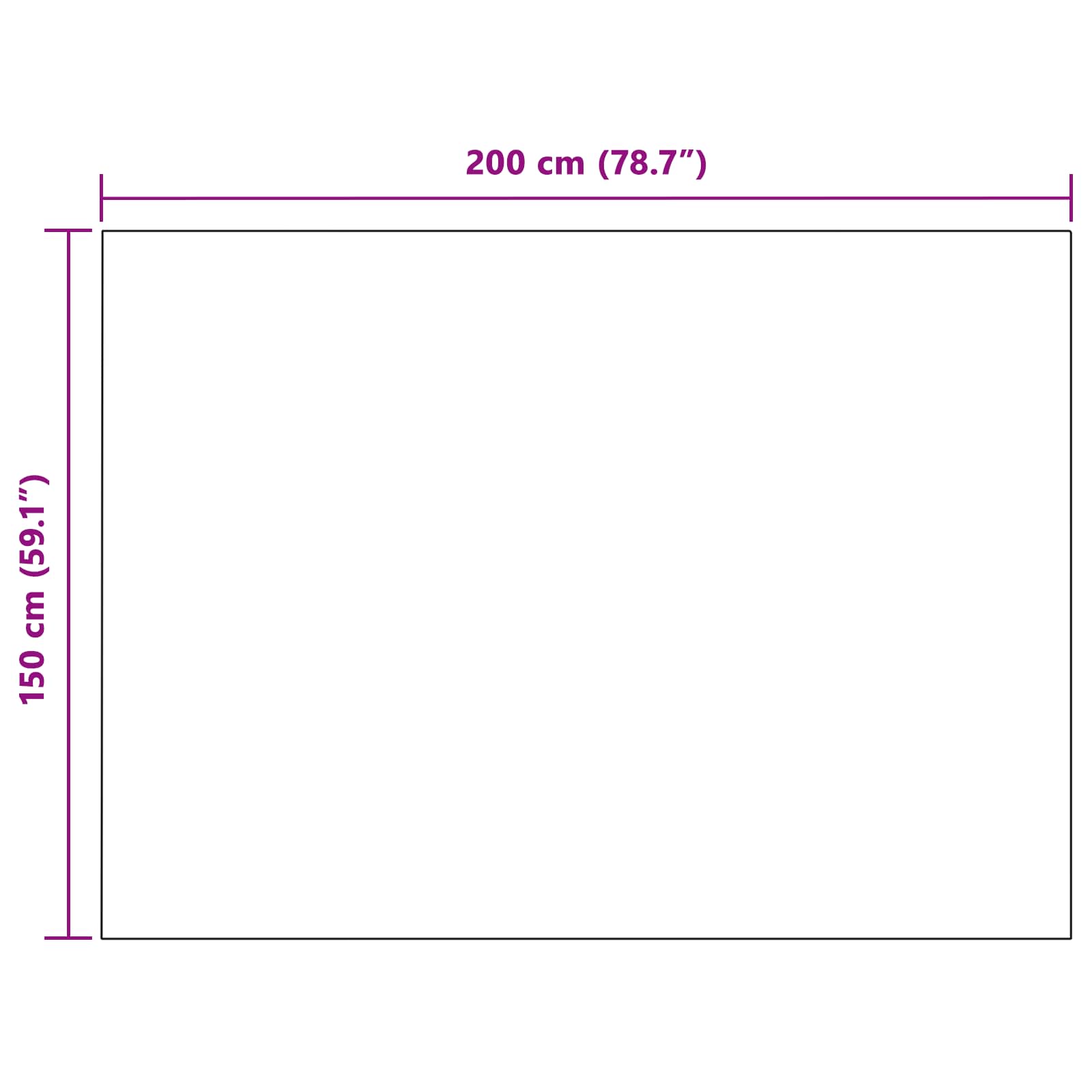 Gooi Deken Donkergrijs 200 x 150 cm Fleece