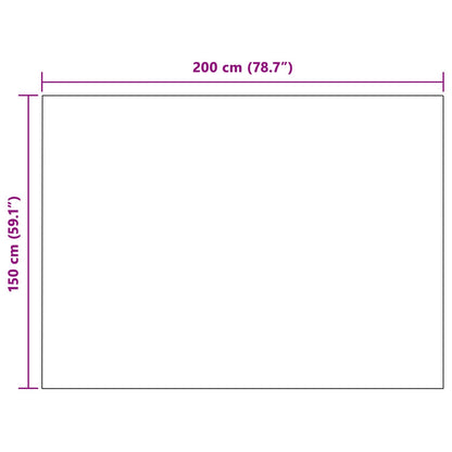 Gooi Deken Donkergrijs 200 x 150 cm Fleece