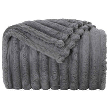 Gooi Deken Donkergrijs 240 x 220 cm Fleece