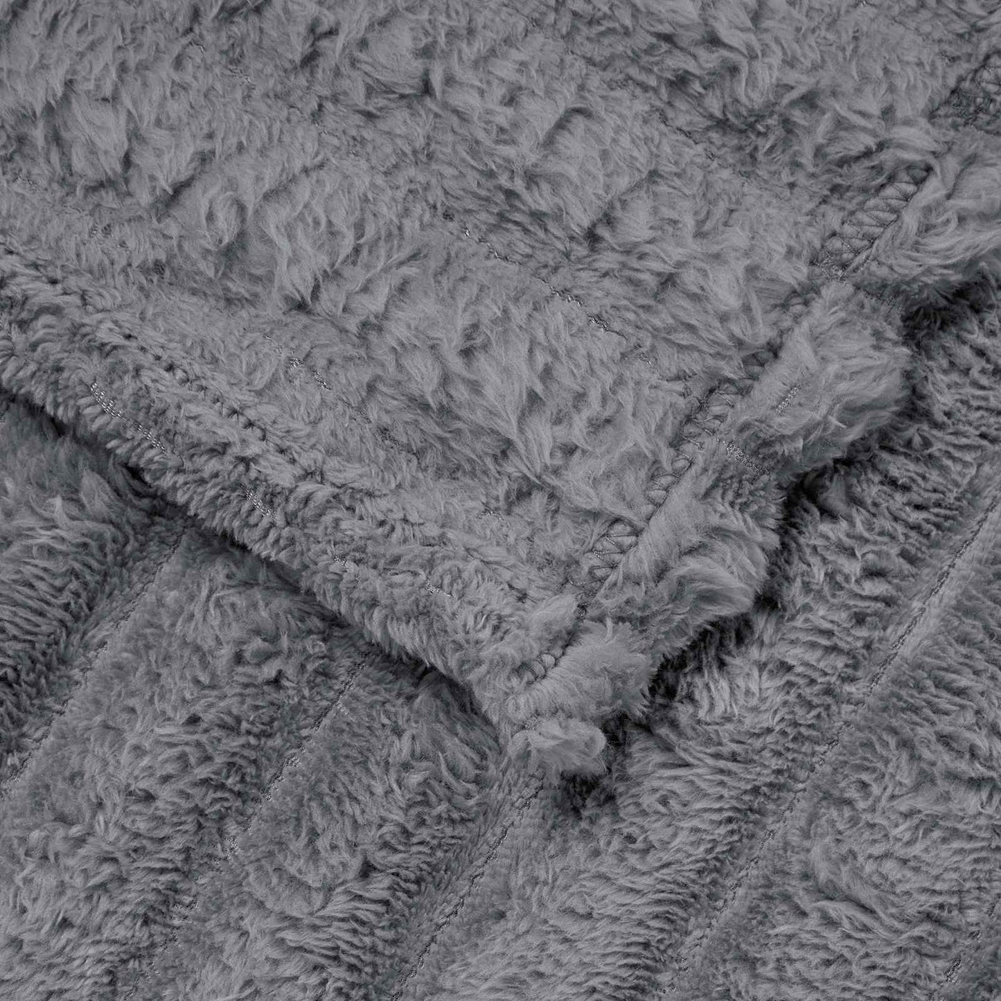 Gooi Deken Donkergrijs 270 x 240 cm Fleece