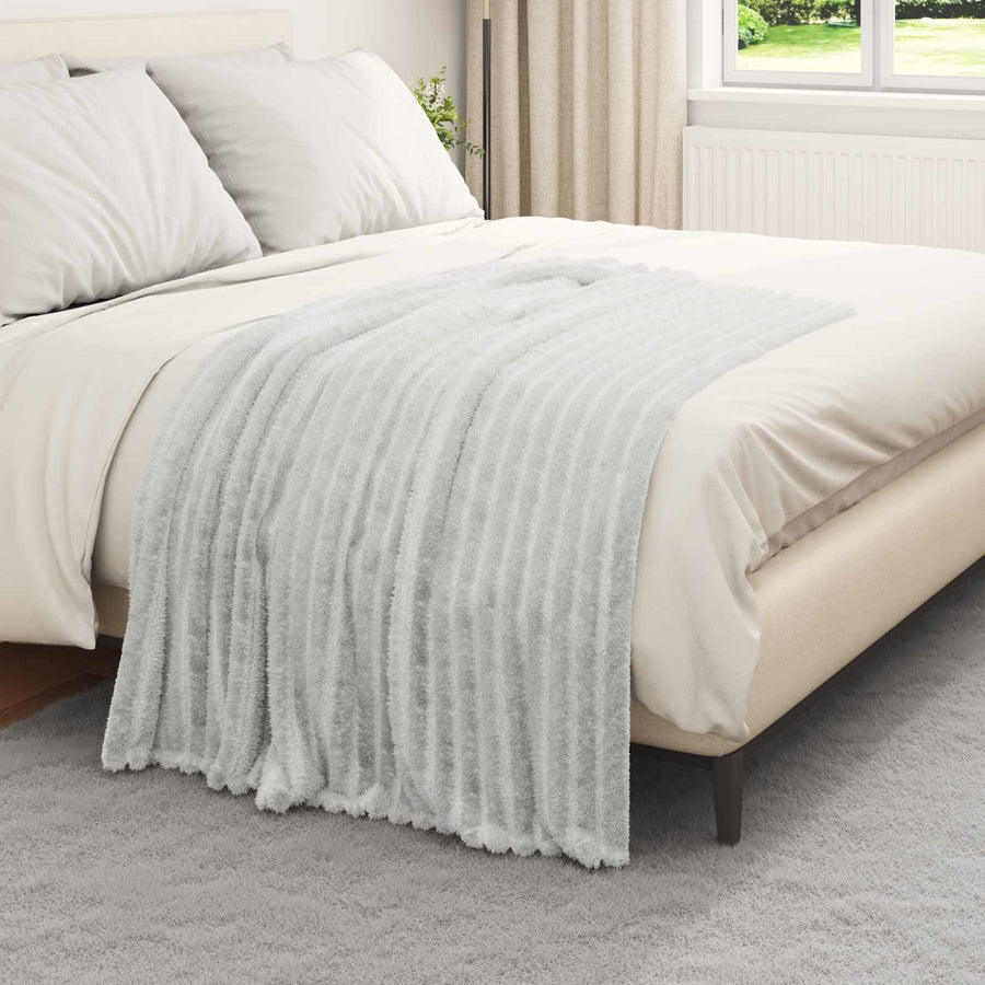 Gooi Deken Grijs 150 x 130 cm Fleece