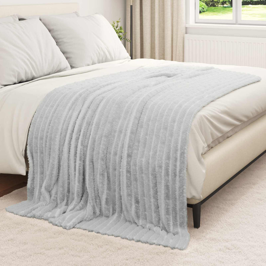 Gooi Deken Grijs 200 x 150 cm Fleece