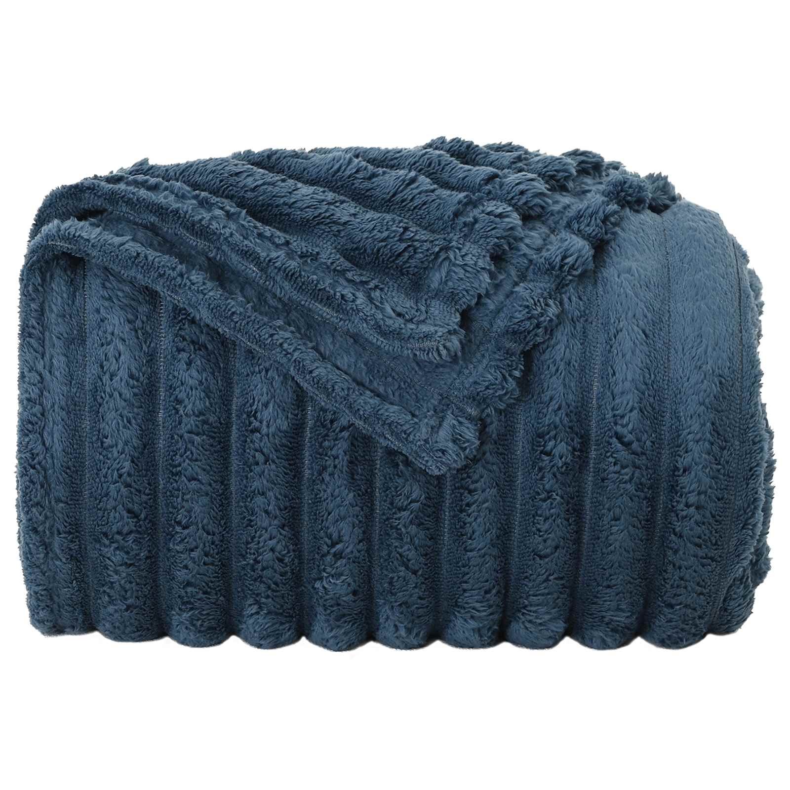 Gooi Deken Marineblauw 150 x 130 cm Fleece