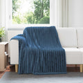 Gooi Deken Marineblauw 200 x 150 cm Fleece
