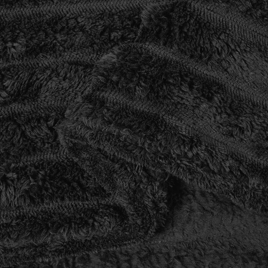 Gooi Deken Zwart 270 x 240 cm Fleece
