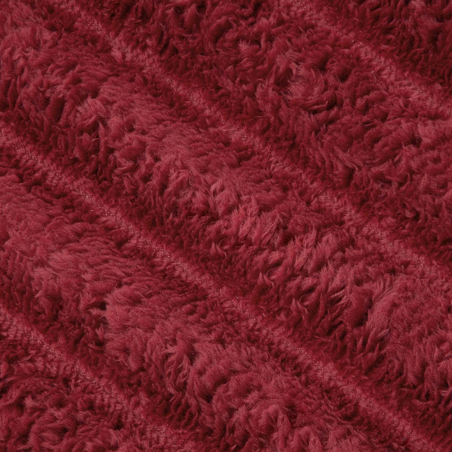 Gooi Deken Bordeaux Rood 150 x 130 cm Fleece