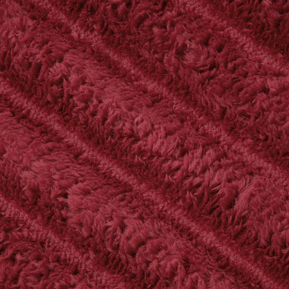 Gooi Deken Bordeaux Rood 150 x 130 cm Fleece
