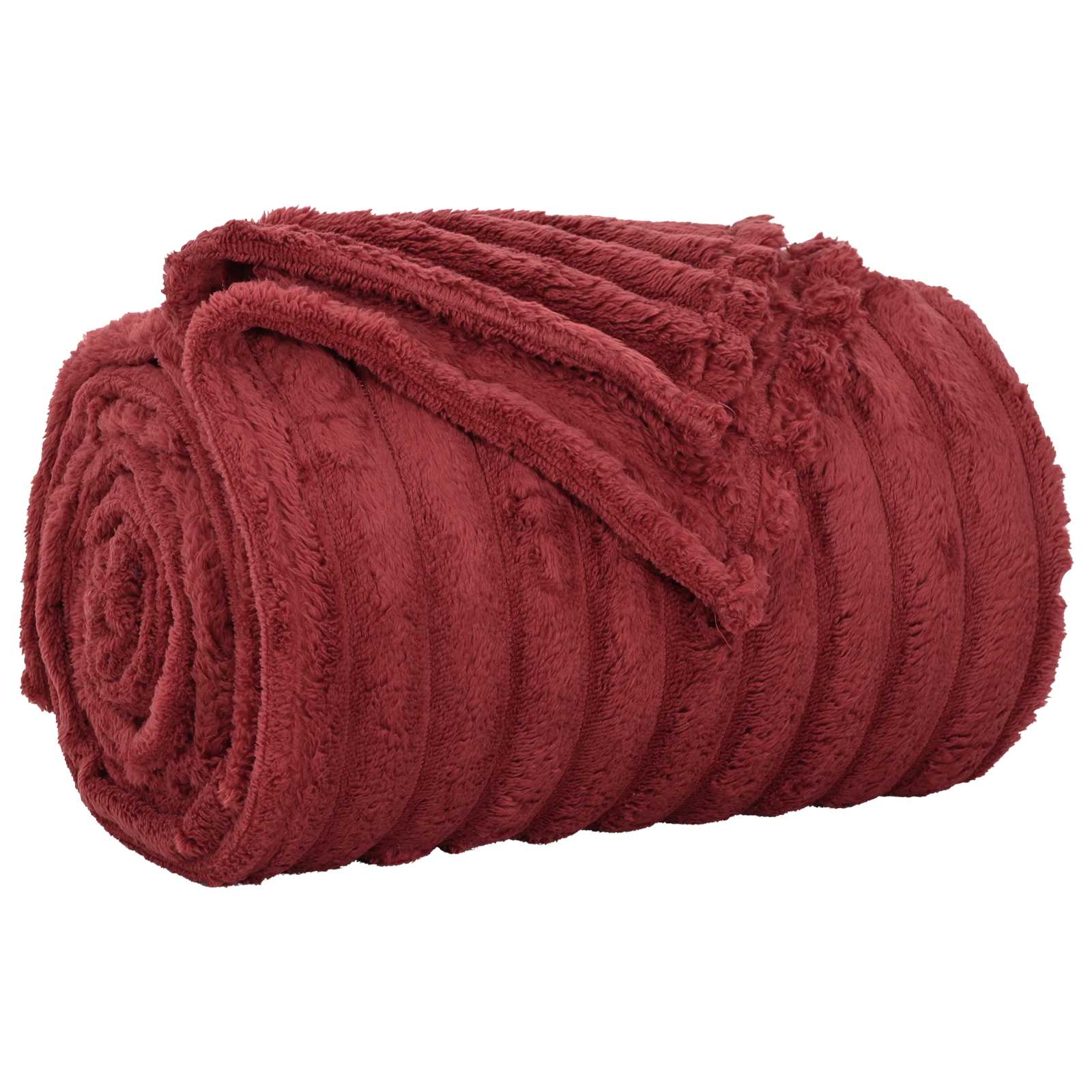 Gooi Deken Bordeaux Rood 150 x 130 cm Fleece