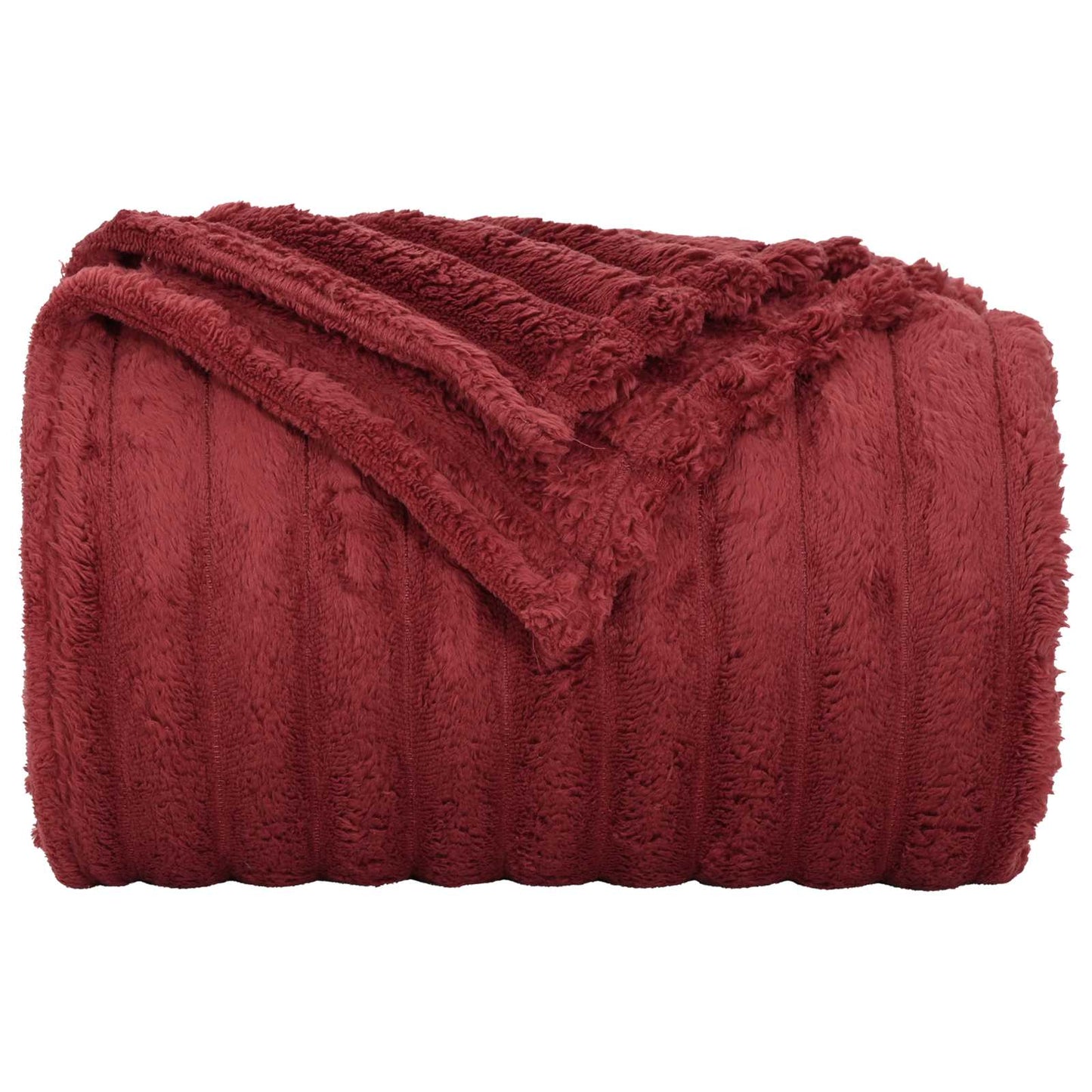Gooi Deken Bordeaux Rood 150 x 130 cm Fleece