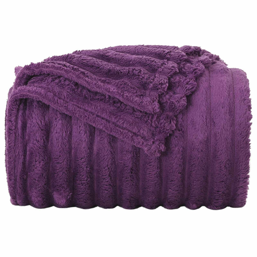 Gooi Deken Paars 150 x 130 cm Fleece