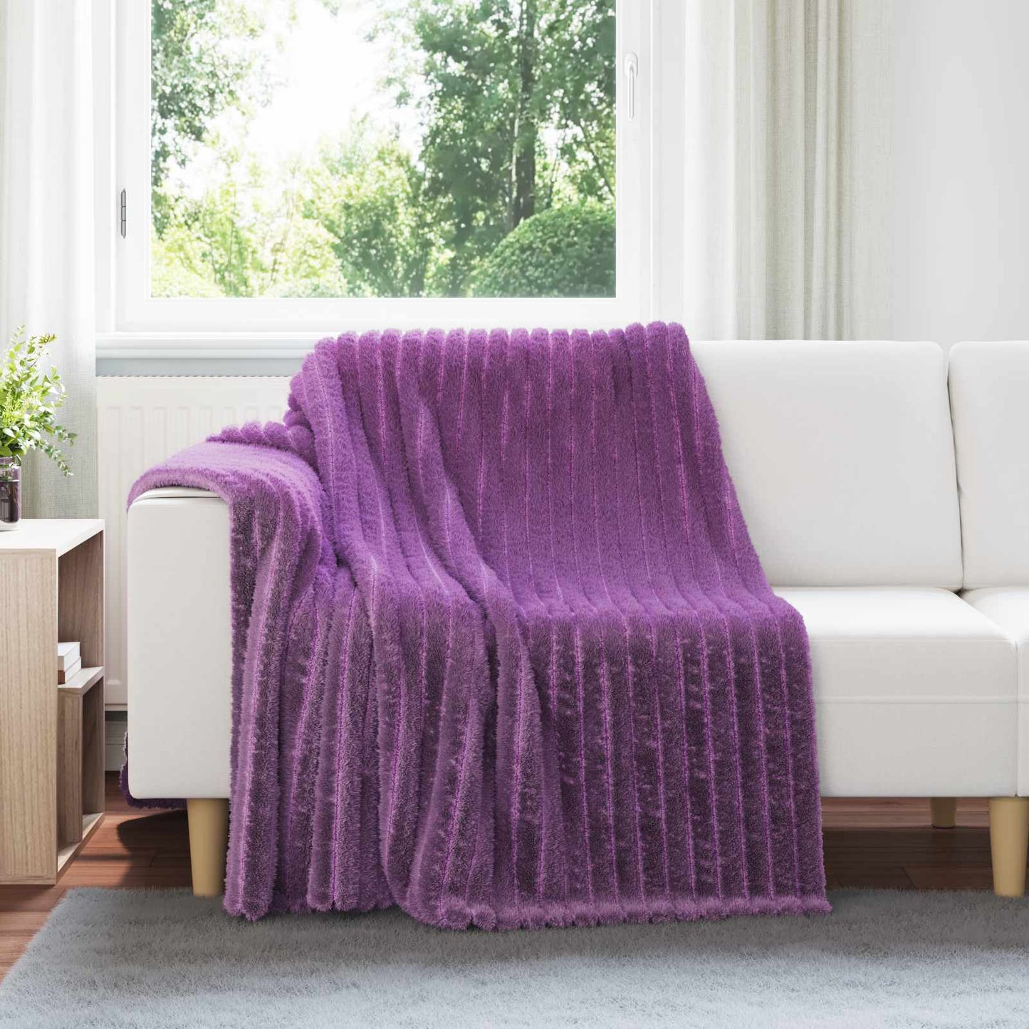 Gooi Deken Paars 200 x 150 cm Fleece