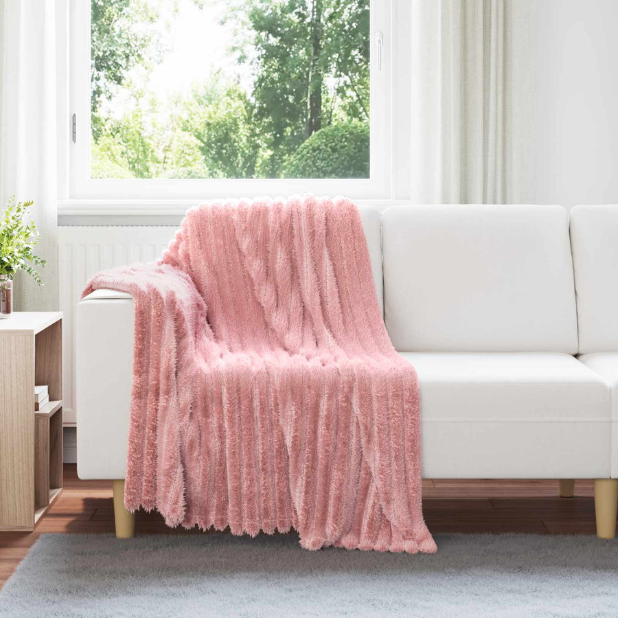 Gooi Deken Roze 150 x 130 cm Fleece