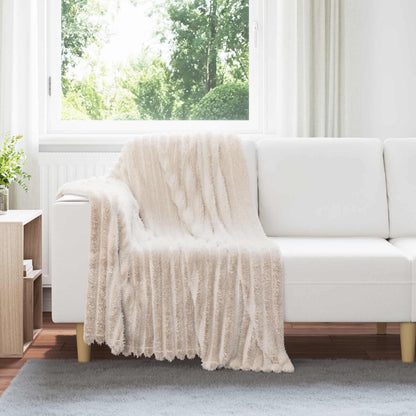 Kleden 6 stuks Beige 150 x 130 cm Fleece