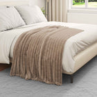 Blankets 6 pcs Camel 150 x 130 cm Fleece