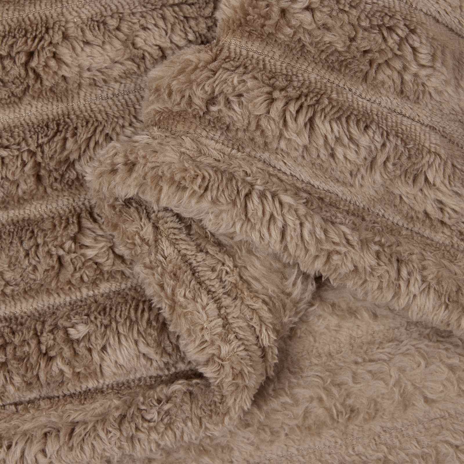 Kleden 6 stuks Kameel 200 x 150 cm Fleece