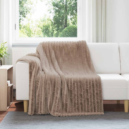 Kleden 6 stuks Kameel 200 x 150 cm Fleece