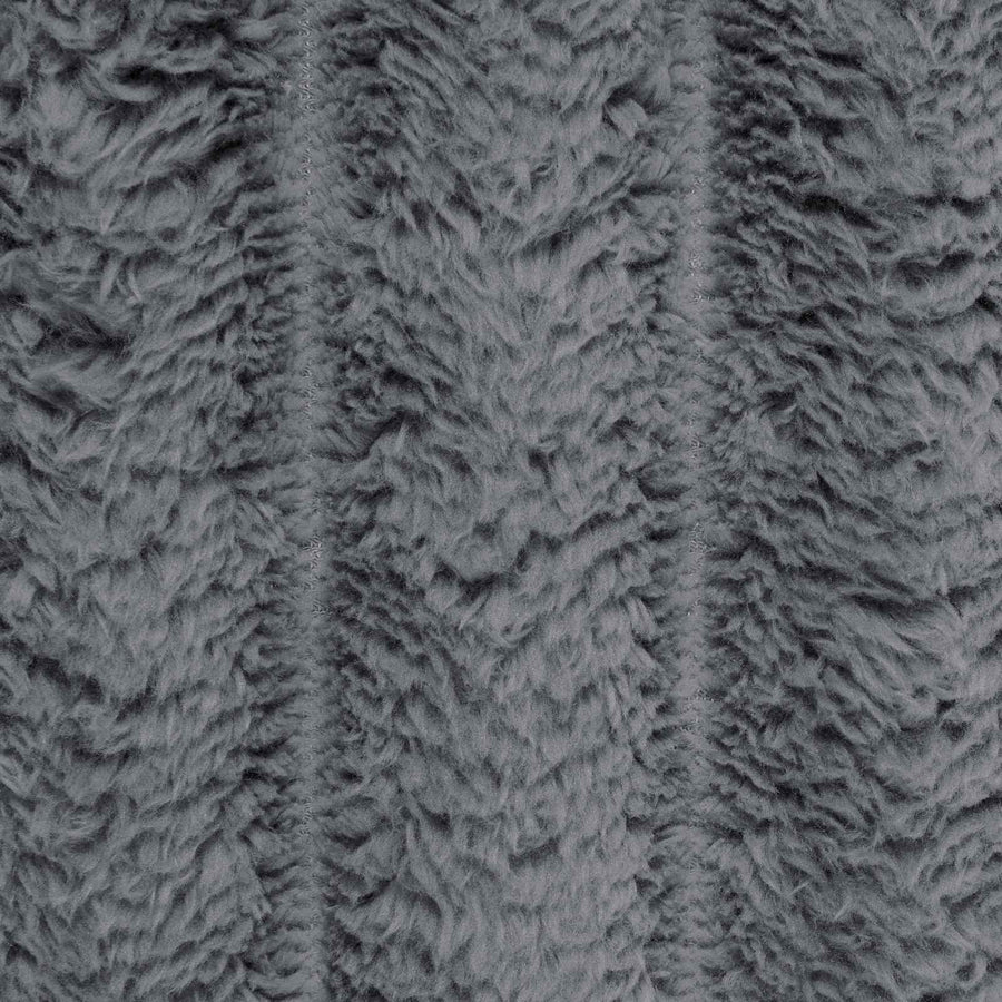 Kleden 6 stuks Donkergrijs 200 x 150 cm Fleece