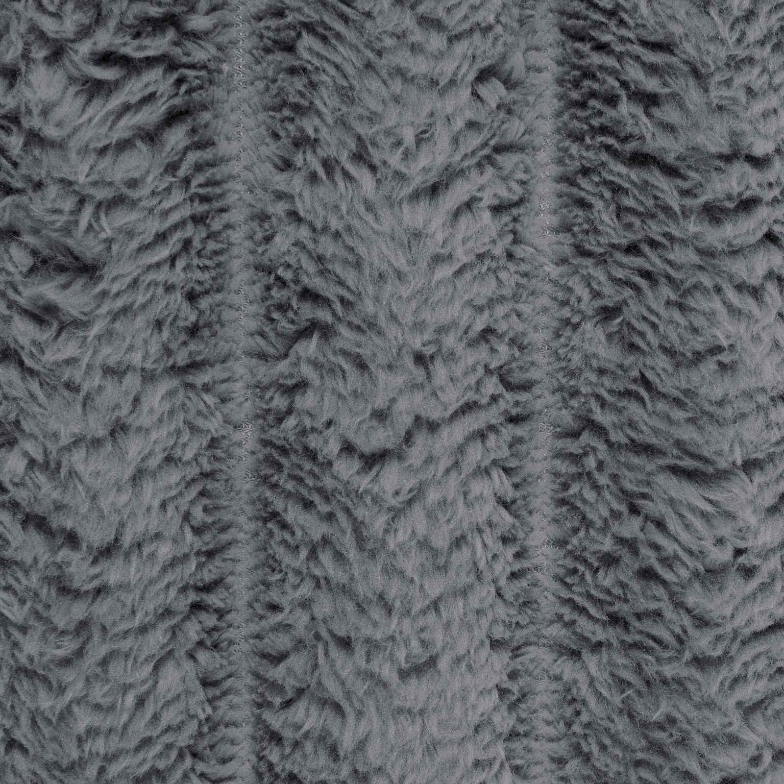 Kleden 6 stuks Donkergrijs 270 x 240 cm Fleece