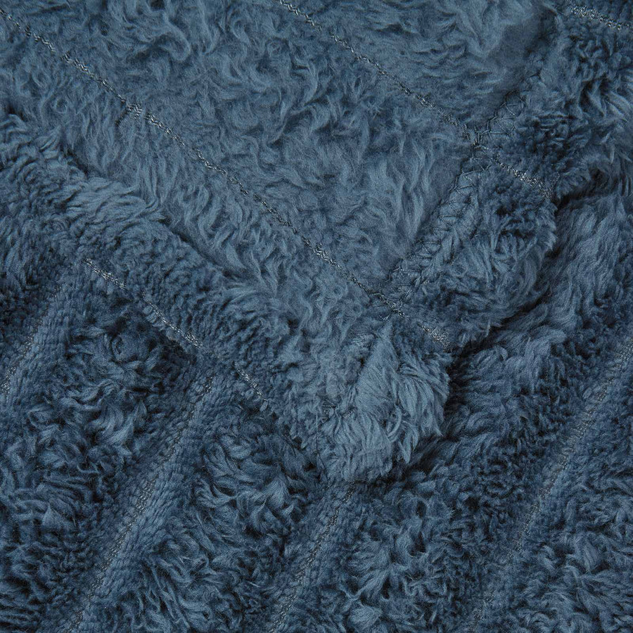 Kleden 6 stuks Marineblauw 150 x 130 cm Fleece