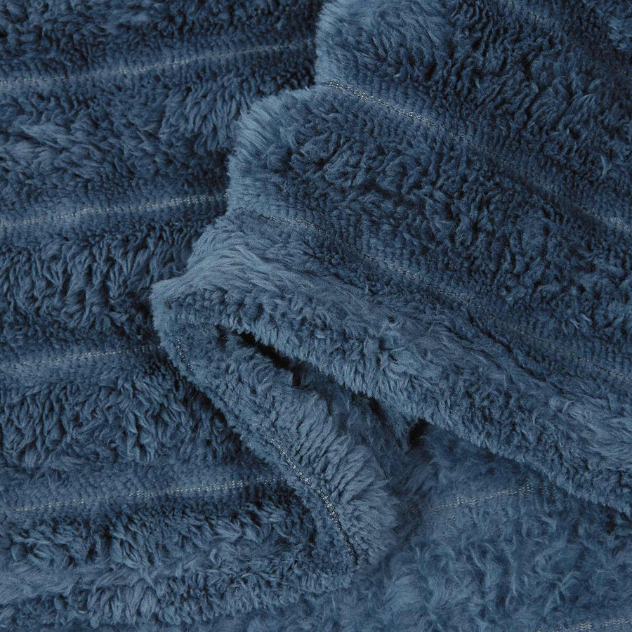 Kleden 6 stuks Marineblauw 240 x 220 cm Fleece