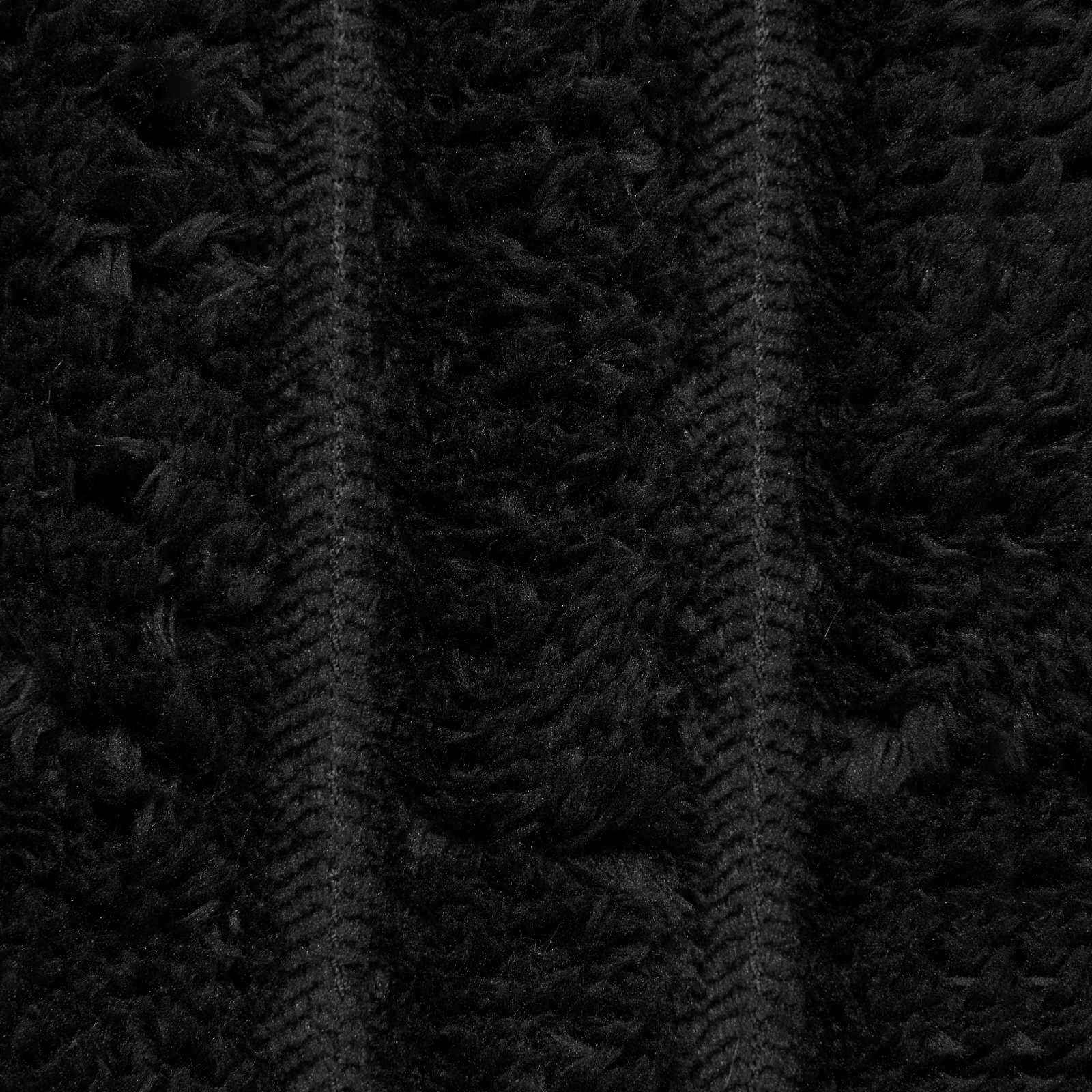 Kleden 6 stuks Zwart 200 x 150 cm Fleece