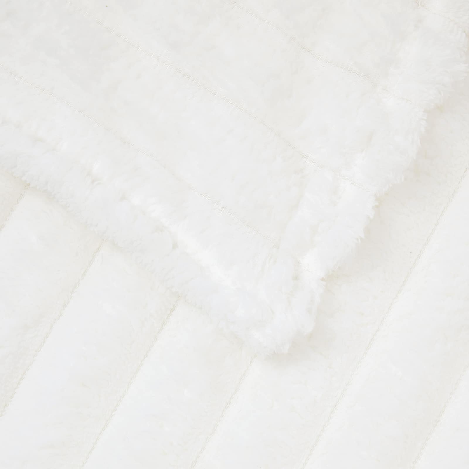 Kleden 6 stuks Wit 150 x 130 cm Fleece