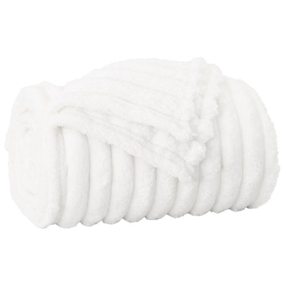 Kleden 6 stuks Wit 150 x 130 cm Fleece