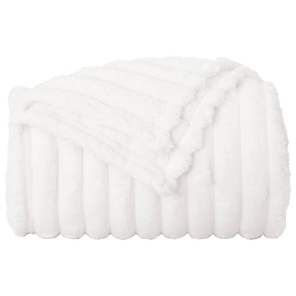 Kleden 6 stuks Wit 150 x 130 cm Fleece