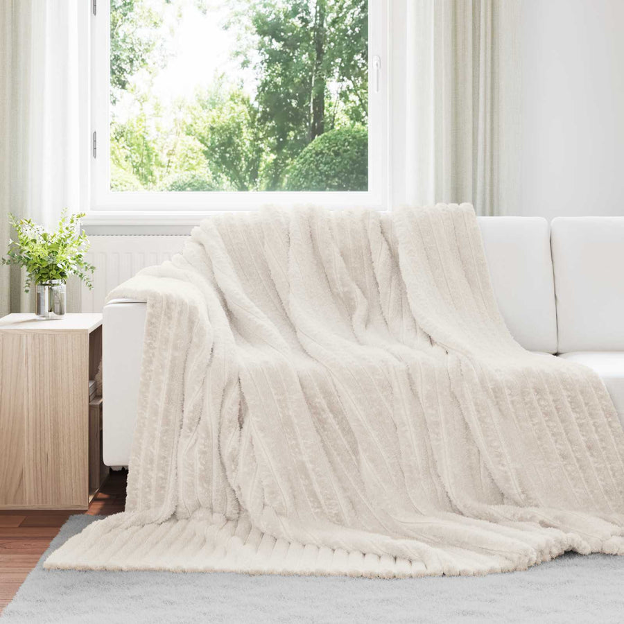 Kleden 6 stuks Crème 270 x 240 cm Fleece