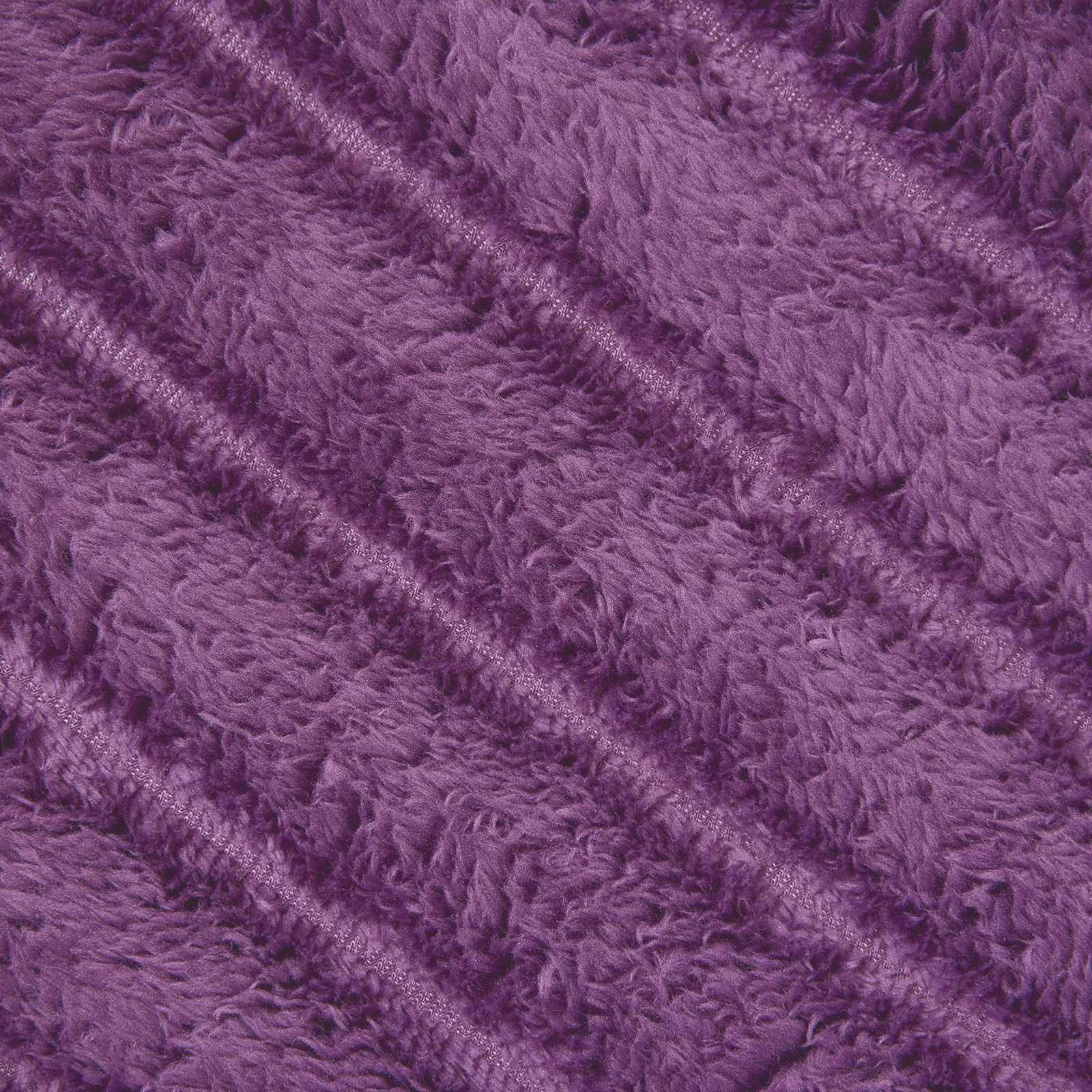 Kleden 6 stuks Paars 150 x 130 cm Fleece