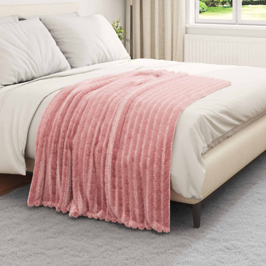 Kleden 6 stuks Roze 150 x 130 cm Fleece