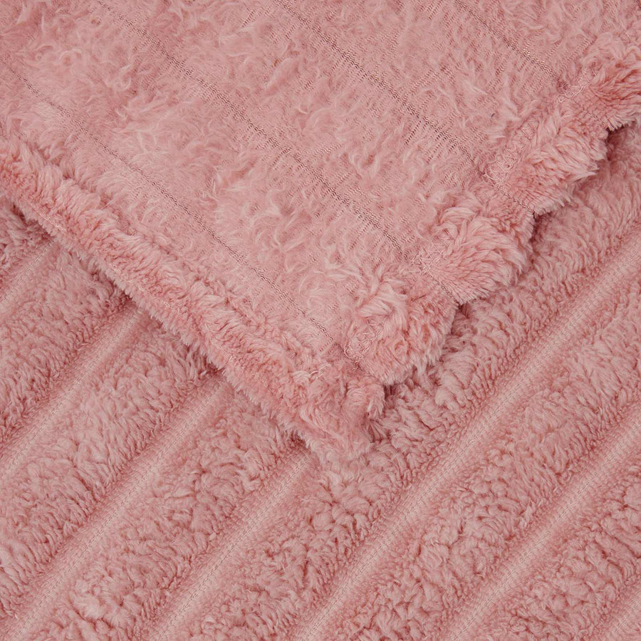 Kleden 6 pcs Roze 240 x 220 cm Fleece