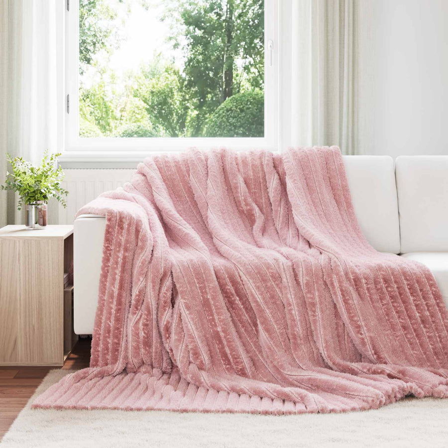 Kleden 6 pcs Roze 240 x 220 cm Fleece