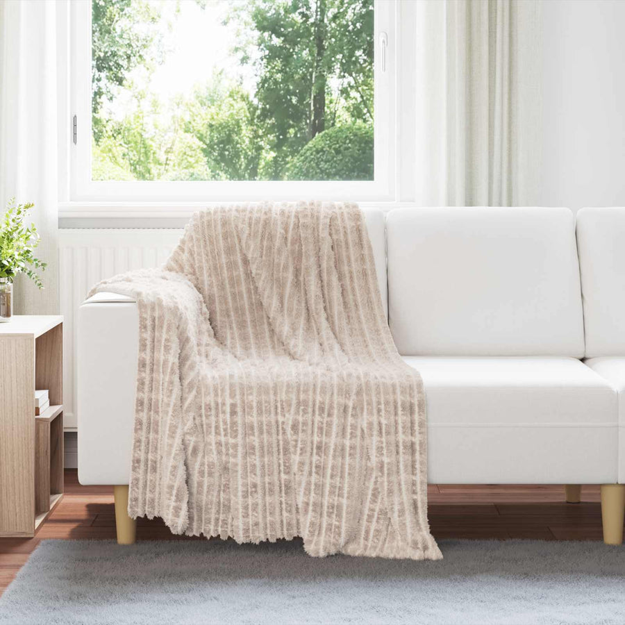 Gooi Deken Beige 150 x 130 cm Fleece
