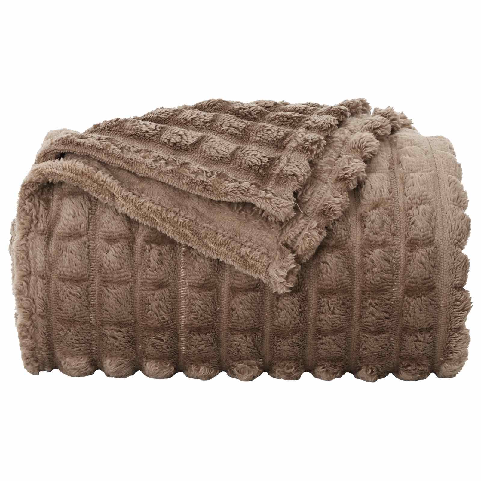 Gooi Deken Kameel 150 x 130 cm Fleece